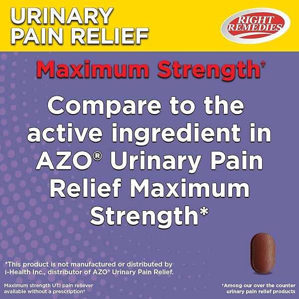 RIGHT REMEDIES Urinary Pain Relief Phenazopyridine HCl 99.5mg Tablets | Maximum Strength OTC for Fast Relief of UTI Pain, Burning and Bladder discomfort (72 Count) - Image 4