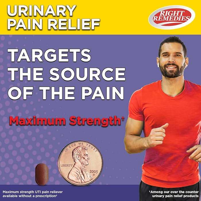 RIGHT REMEDIES Urinary Pain Relief Phenazopyridine HCl 99.5mg Tablets | Maximum Strength OTC for Fast Relief of UTI Pain, Burning and Bladder discomfort (72 Count) - Image 5