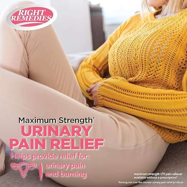 RIGHT REMEDIES Urinary Pain Relief Phenazopyridine HCl 99.5mg Tablets | Maximum Strength OTC for Fast Relief of UTI Pain, Burning and Bladder discomfort (72 Count) - Image 6