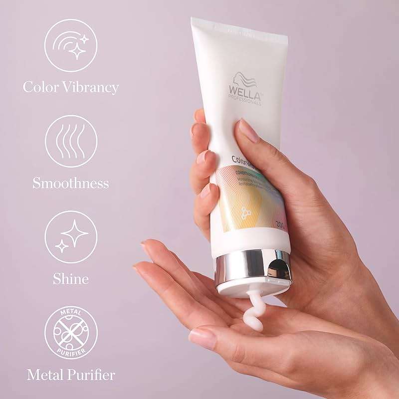 Wella Professionals ColorMotion+ Color Protection Conditioner | Preserves Hair Color Vibrancy Up to 8 Weeks | Add Smoothness & Shine While Strengthening | For Colored Hair - Image 7