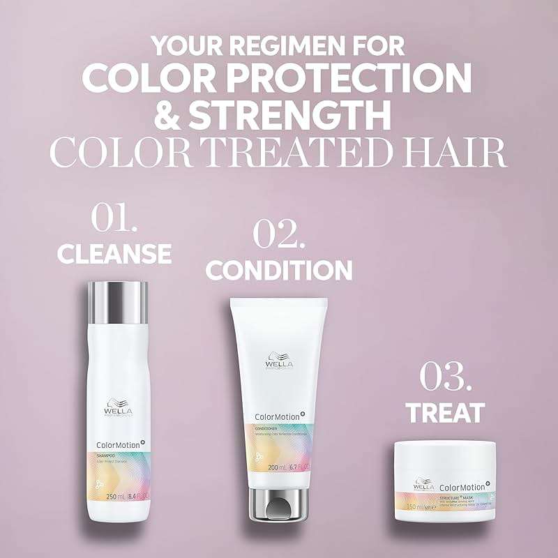 Wella Professionals ColorMotion+ Color Protection Conditioner | Preserves Hair Color Vibrancy Up to 8 Weeks | Add Smoothness & Shine While Strengthening | For Colored Hair - Image 10