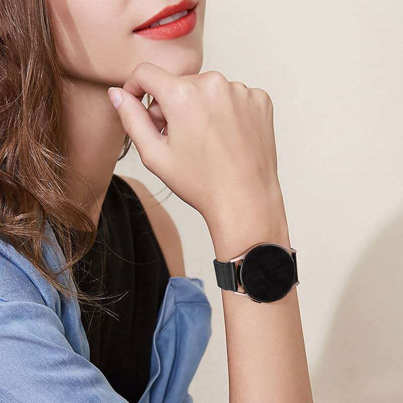 Samsung Galaxy Watch 5 Bands - 40mm, 44mm, 45mm Compatible, Stainless Steel Replacement Straps for Women & Men - Image 6