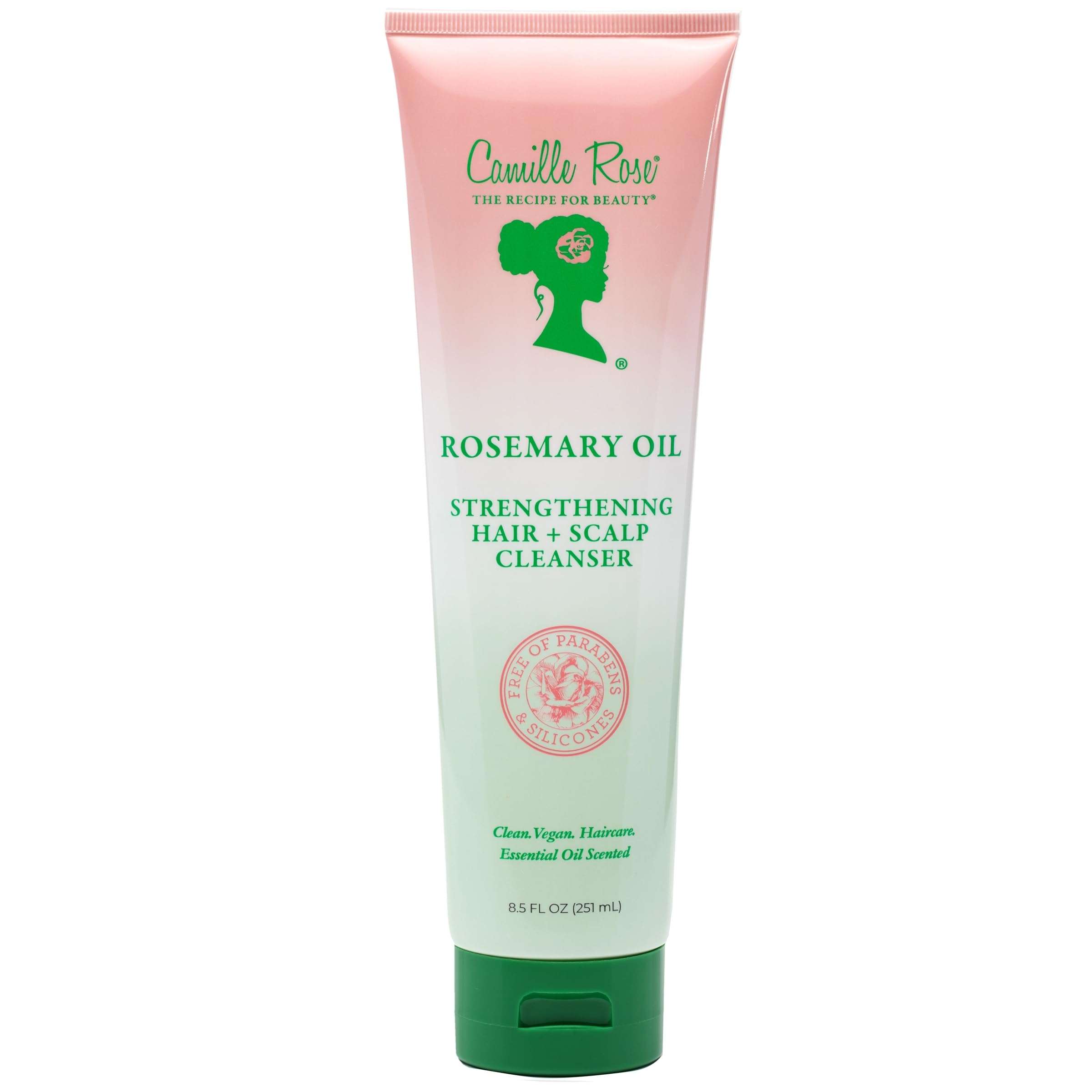 Camille Rose Shampoo, Rosemary Oil Strengthening Hair + Scalp – Helps Remove Build Up from Hair Products, Supports the Look of Thicker, Stronger Growth, 12 Oz - Image 1