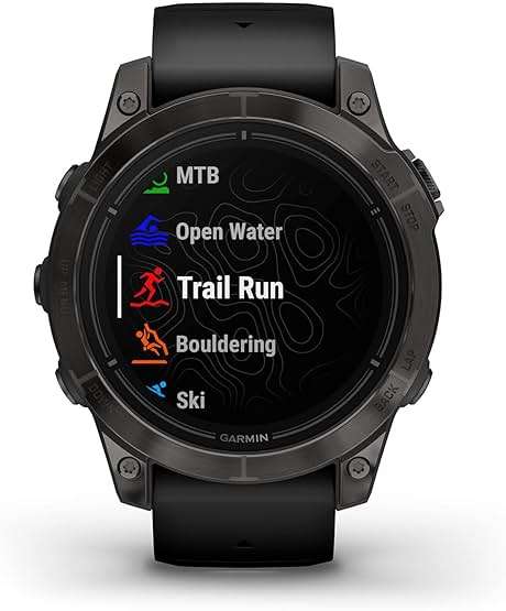 Garmin epix Pro (Gen 2) Sapphire Edition, 47mm, High Performance Smartwatch, Advanced Training Technology, Built-in Flashlight, Black - Image 2