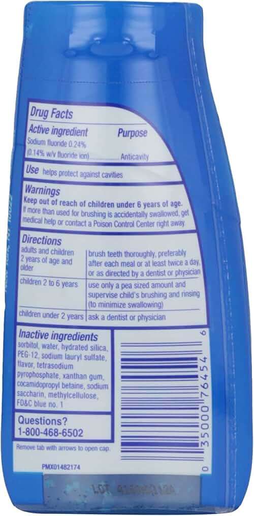 Colgate Max Fresh Liquid Toothpaste with Mini Breath Strips, Cool Mint, 4.6 oz (Packaging May Vary) (Pack of 2) - Image 2