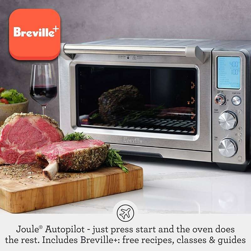 Breville BOV950BSS Joule Smart Oven Air Fryer Pro Countertop Oven, Brushed Stainless Steel - Image 2