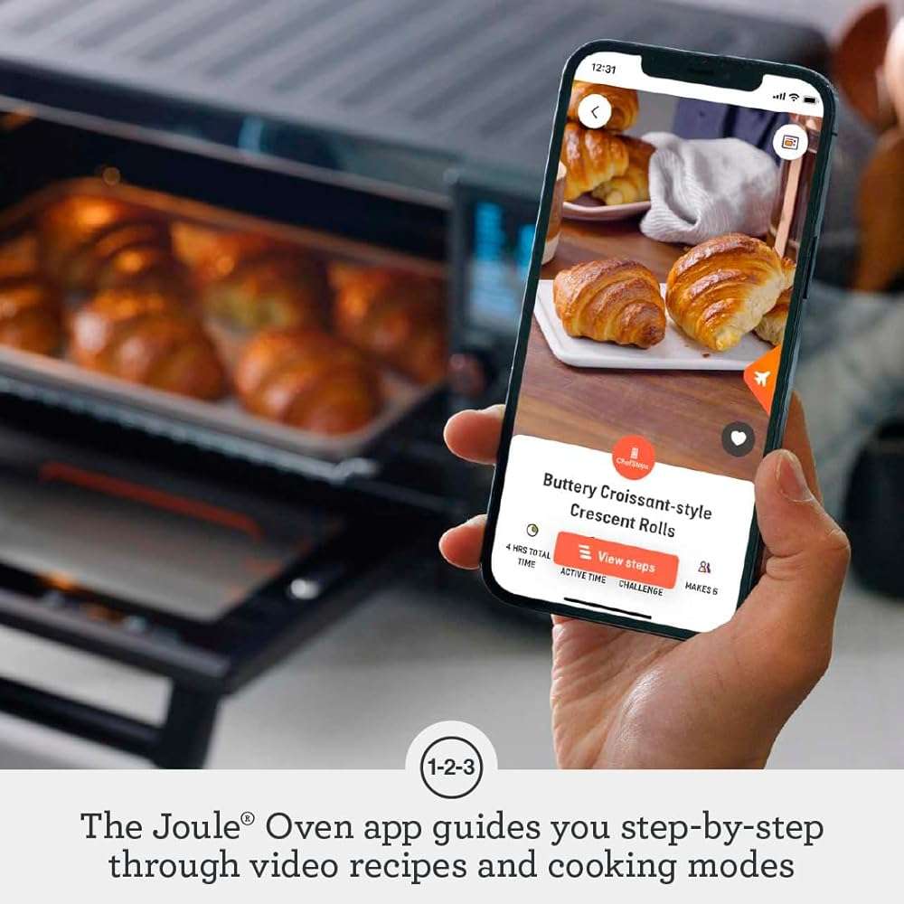 Breville BOV950BSS Joule Smart Oven Air Fryer Pro Countertop Oven, Brushed Stainless Steel - Image 3