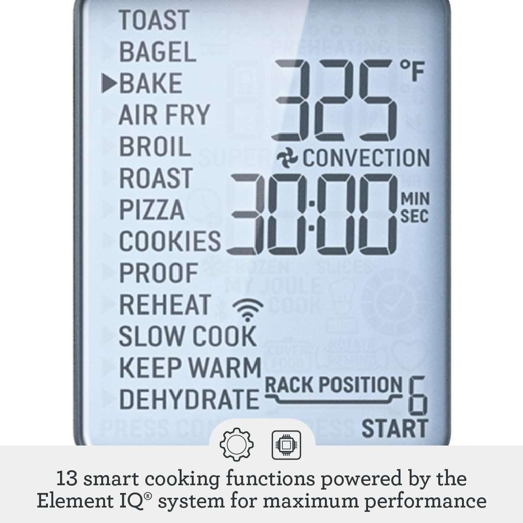 Breville BOV950BSS Joule Smart Oven Air Fryer Pro Countertop Oven, Brushed Stainless Steel - Image 4