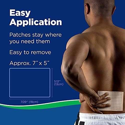 Salonpas Pain Relieving HOT Capsicum Patch, 3 Count per Pack Pack, for Back, Neck, Shoulder, Knee Pain and Muscle Soreness, 8 Hour Pain Relief Pack of 2 - Image 6