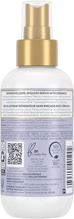 Dove Hair Therapy Leave-in Hair Treatment - Brilliant Gloss & Repair, 5.5 fl oz - Image 2