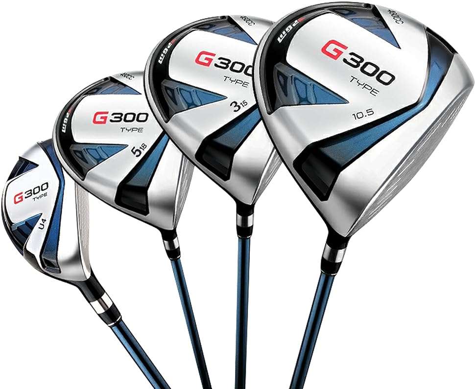PGM Men’s Complete Golf Club Set – Titanium Driver, Draw-Biased Hybrid, High-Strength Irons, Forgiving Putter, Stand Bag with 5 Headcovers - Image 8