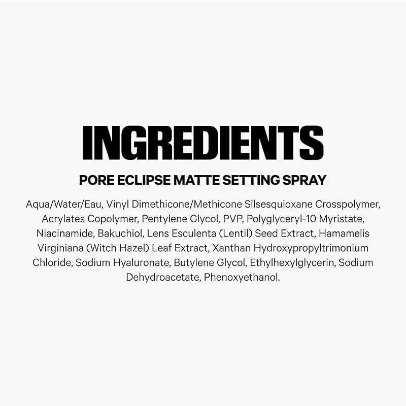 Milk Makeup Pore Eclipse Matte Setting Spray – Blurs Pores, Controls Shine + Sets Makeup for Up to 16 Hours – Long-Lasting, Oil + Alcohol-Free Facial Mist for a Soft, Matte Finish - Image 9