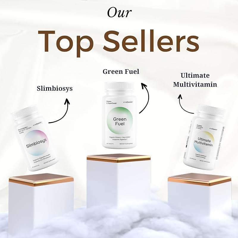 envitamin Green Fuel Organic Greens Tablets - Organic Greens, Fruit and Vegetable Blend - Image 6