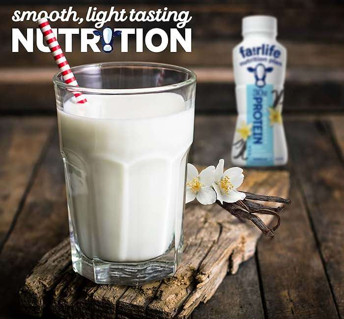 Fairlife Nutrition Protein Shakes - Pack of 12 | 30g Protein, Low Sugar, Lactose-Free | Delicious Vanilla, Chocolate, Salted Caramel, and Strawberry Flavors 11.5 fl., oz. (In KozyHome Packaging) (Vanilla) - Image 5