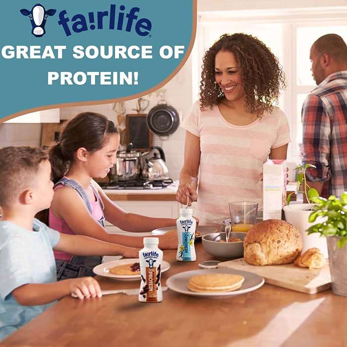 Kozy Home Fairlife Nutrition Protein Shakes-Pack of 12|30g Protein,Low Sugar,Lactose-Free Delicious Vanilla,Chocolate,Salted Caramel,and Strawberry Flavors 11.5 fl.,oz.(Chocolate/Vanilla) - Image 5