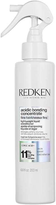 Redken Bonding Lightweight Liquid Conditioner for Damaged Hair Repair | Volumize & Condition | Acidic Bonding Concentrate | Sulfate-Free Spray Conditioner | For Fine or Thin Hair - Image 1