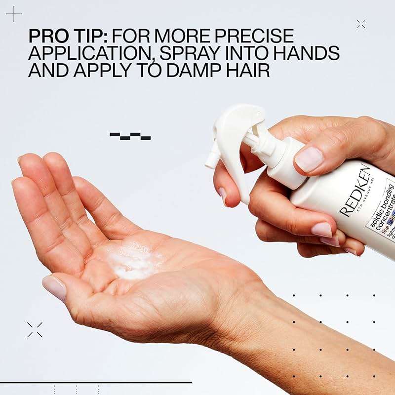 Redken Bonding Lightweight Liquid Conditioner for Damaged Hair Repair | Volumize & Condition | Acidic Bonding Concentrate | Sulfate-Free Spray Conditioner | For Fine or Thin Hair - Image 7
