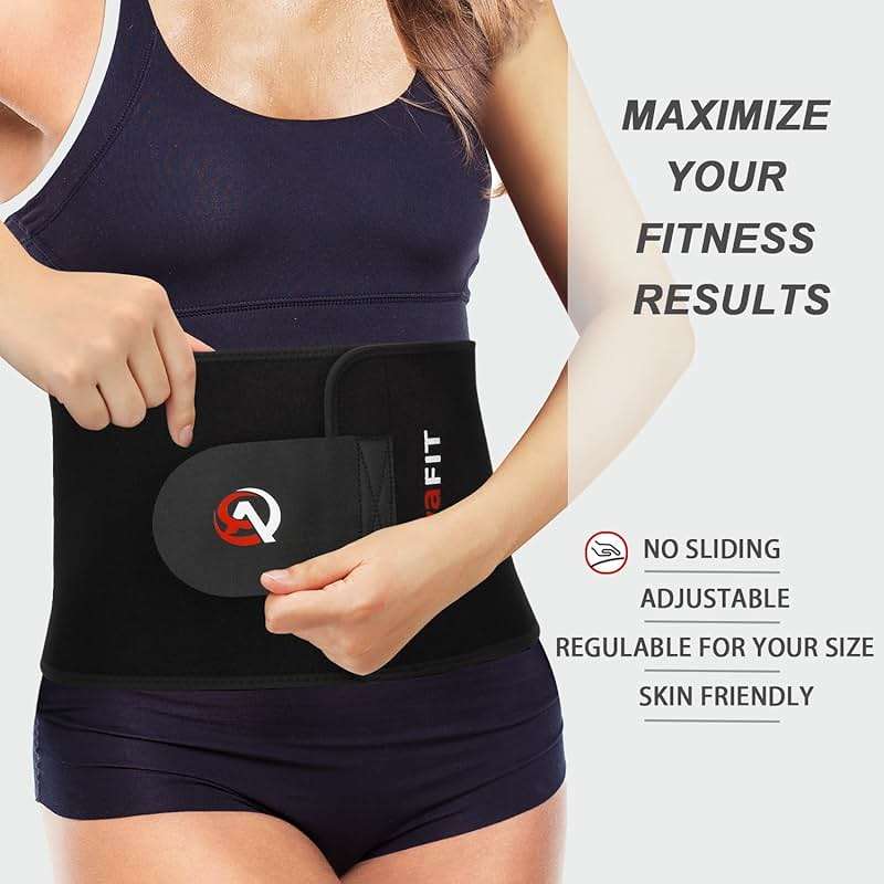 Viyafit Waist Trimmer Belt, Premium Waist Trainer for Women & Men - Image 3