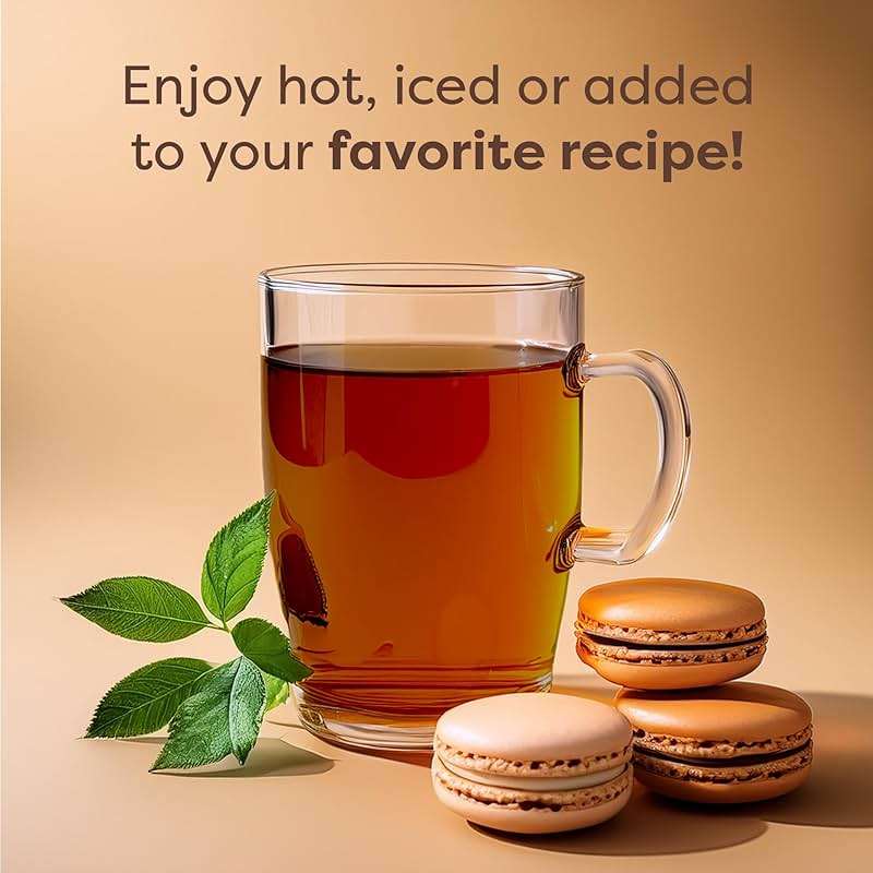 Waka Instant Black Tea Mix, Classic - 100% Tea Leaves, No Additives, Unsweetened Tea Powder for 50 Quarts or 200 Cups – Easy and Quick Hot or Iced Teas (4.5oz) - Image 7