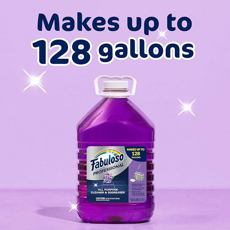 Fabuloso Professional All Purpose Cleaner & Degreaser - Lavender, 1 Gallon (Pack of 1) - Image 4