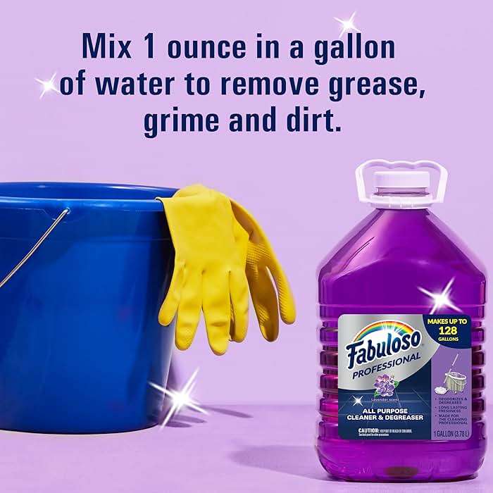 Fabuloso Professional All Purpose Cleaner & Degreaser - Lavender, 1 Gallon (Pack of 1) - Image 8