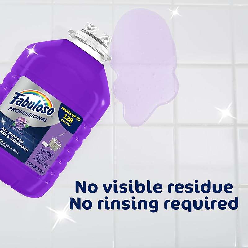 Fabuloso Professional All Purpose Cleaner & Degreaser - Lavender, 1 Gallon (Pack of 1) - Image 9