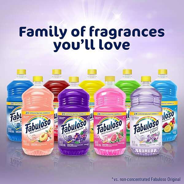 Fabuloso Multi-Purpose Cleaner & Floor Cleaner, 2X Concentrated, Lavender Scent, 56 fluid ounces - Image 10