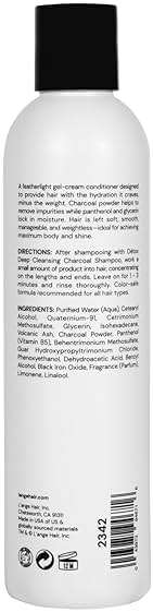L'ANGE HAIR Détox Balancing Charcoal Conditioner | Helps Soothe Scalp and Remove Impurities | Boosts Moisture, Bounce, and Shine | Sulfate Free and Paraben Free - Image 5