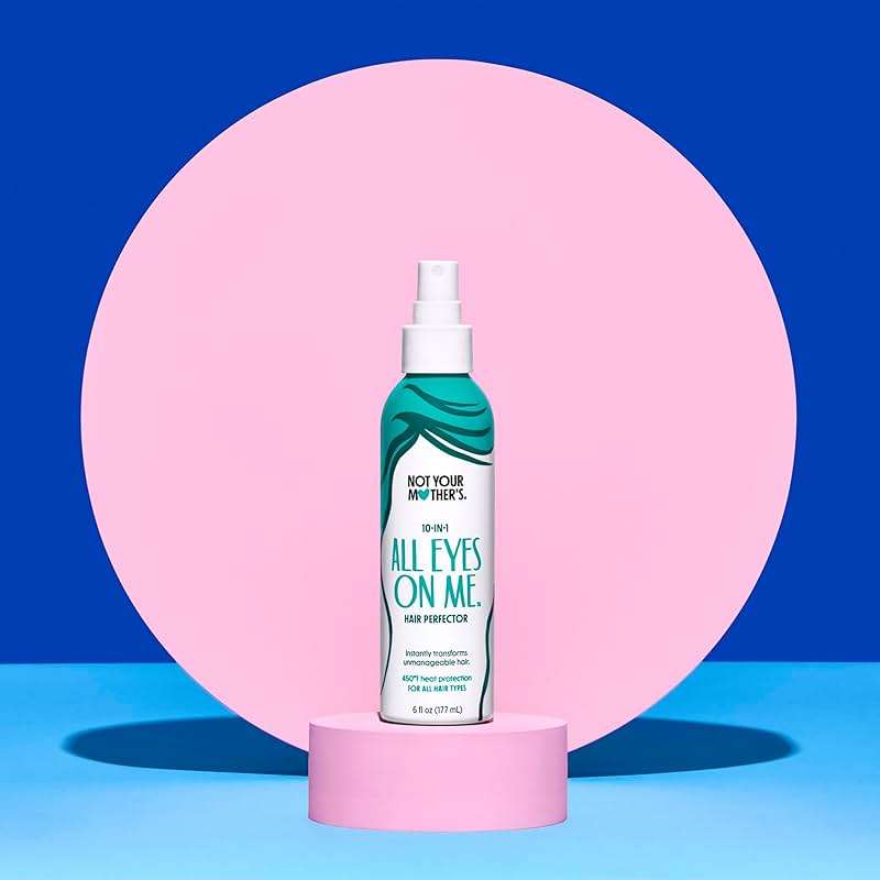 Not Your Mother's All Eyes On Me 10-In-1 Hair Perfector (3-Pack) - 6 fl oz - Heat Protectant for Hair - Moisturizing Detangler Spray and Frizz Control - Image 4