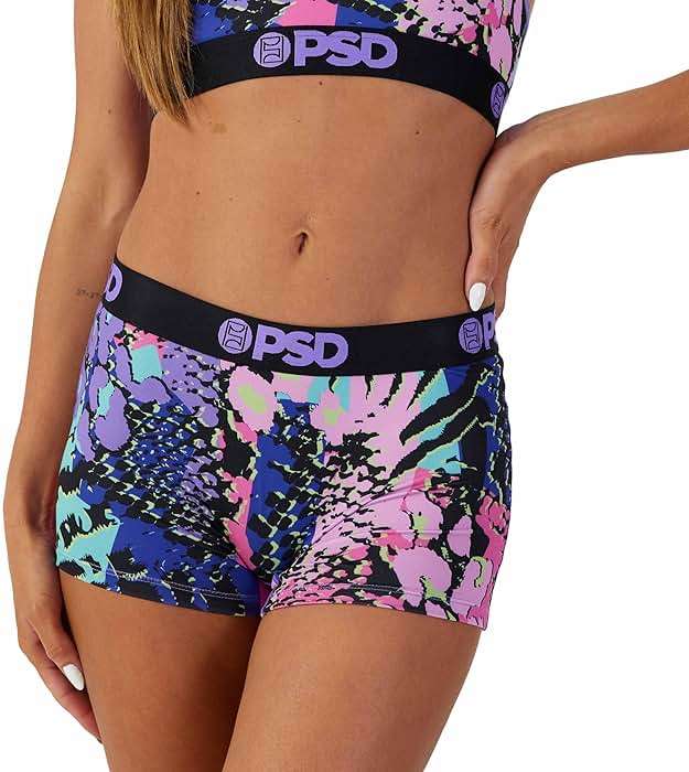 PSD Underwear Womens Boyshorts - Core Standard Boy Short 3 Packs, Comfortable Underwear for Womens, Womens Underwear Packs - Image 4