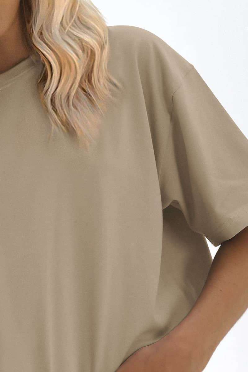 ATHMILE Womens Oversized T Shirts Loose Fit Crewneck Short Sleeve Tops Summer Casual Blouse 2026 Y2K Basic Tee Beach - Image 5
