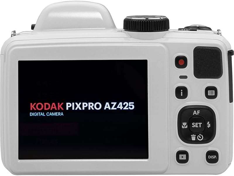 Kodak PIXPRO AZ425 Digital Camera + 64GB Memory Card + Camera Case (Black) + USB Card Reader + Table Tripod + Accessories (White) - Image 6