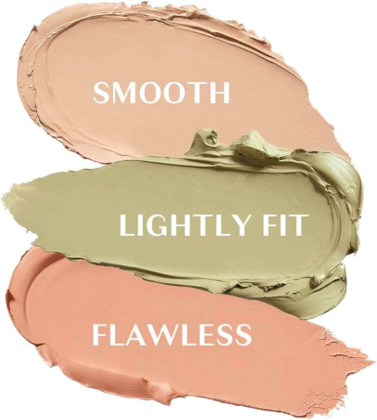 THESAEM Cover Perfection Triple Pot Concealer - 01 Correct Beige for Red Tone & Dark Circles - 3-Color Multi Concealer Palette for Skin Tones 21-23 - Korean Makeup with Sweet Almond Oil & Herbal Water - Image 6