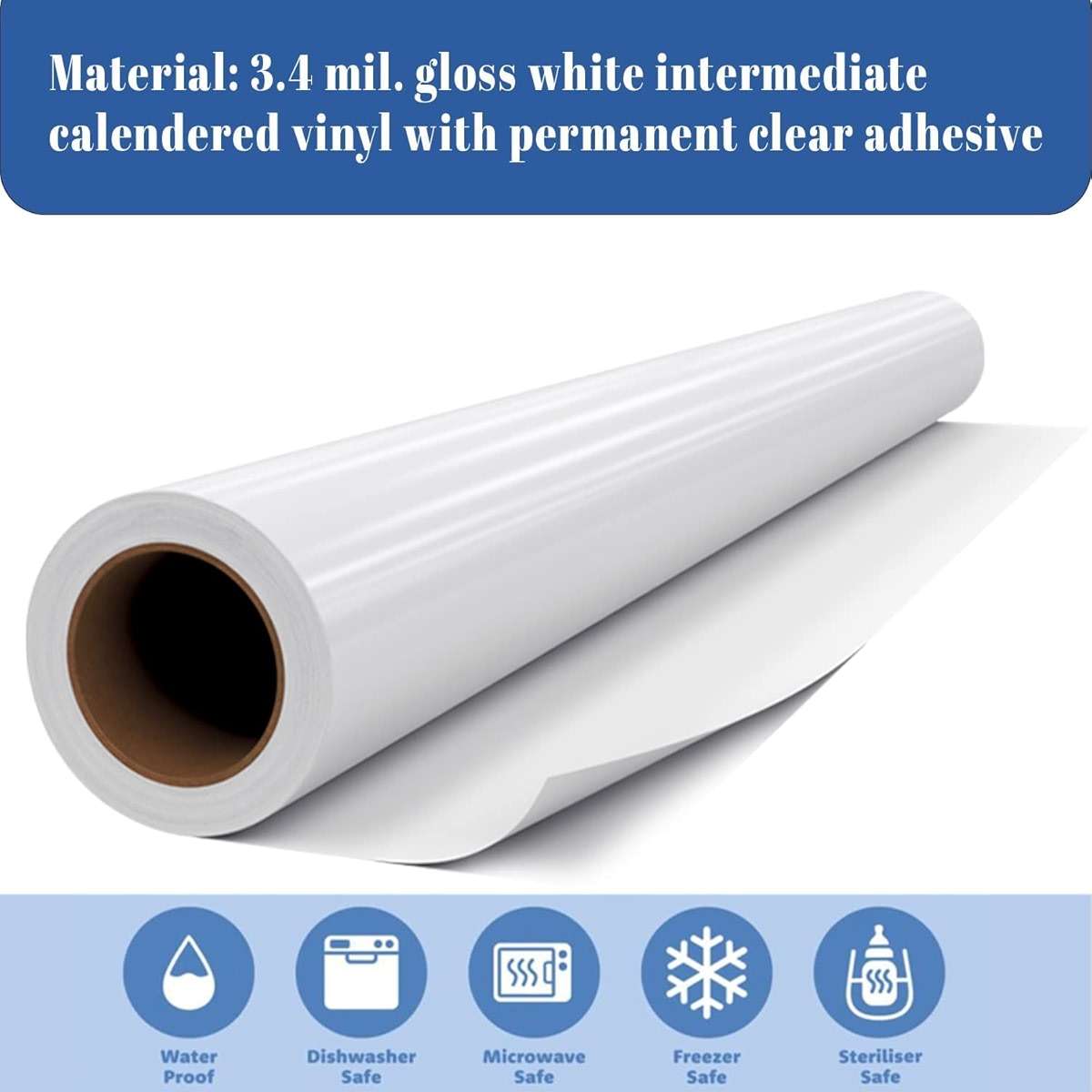 Custom Design Your Own Waterproof Die-Cut Vinyl Stickers Labels - Personalized with Image, Photo, Text or Logo,Dishwasher Safe, Fade & UV Resistant. - Image 3