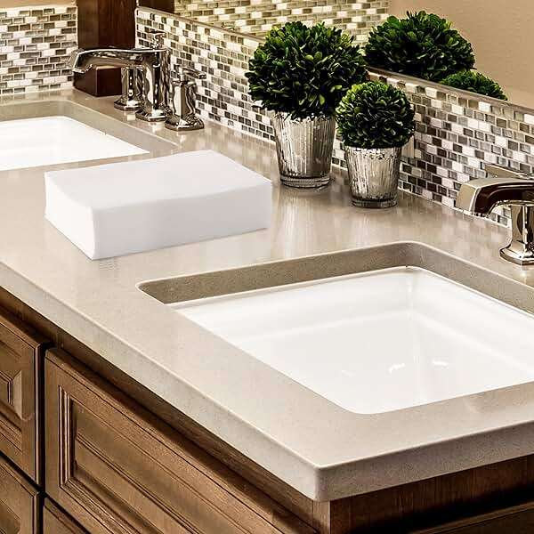 1200-Pack BloominGoods Disposable Bathroom Napkins | 12" x 17" Single-Use Classic Lite Linen-Feel Guest Towels, Made in USA | Cloth-Like Hand Towels, White - Image 6