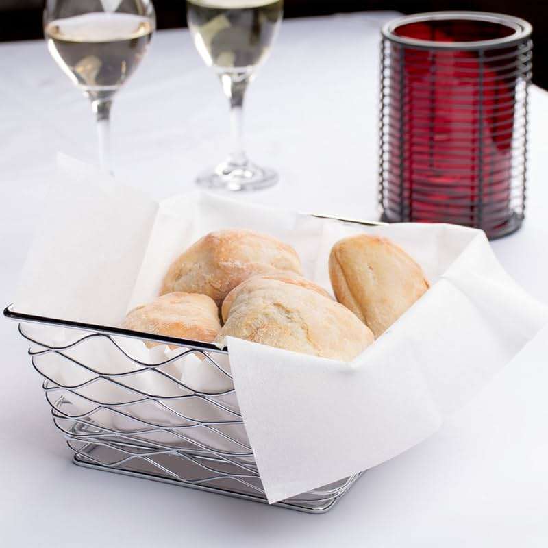 1200-Pack BloominGoods Disposable Bathroom Napkins | 12" x 17" Single-Use Classic Lite Linen-Feel Guest Towels, Made in USA | Cloth-Like Hand Towels, White - Image 8