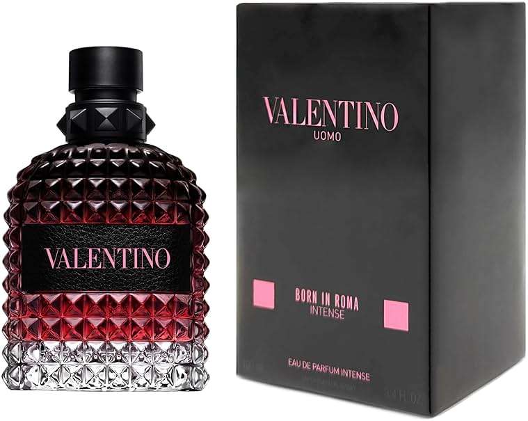 Valentino Uomo Born In Roma Intense for Men 3.4 oz Eau de Parfum Intense Spray - Image 1