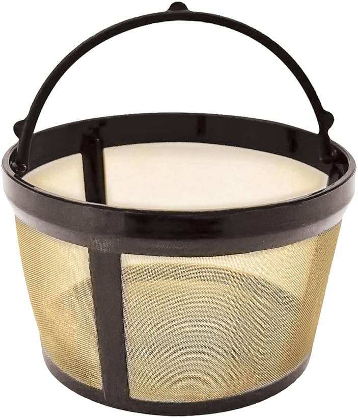4 Cup Reusable Filter Basket With Closed Bottom Fits MrCoffee Coffee Maker and Brewer - Permanent Filter Replacement Compatible With Mr Coffee Gold Basket-Style Filters 1-Pack - Image 6