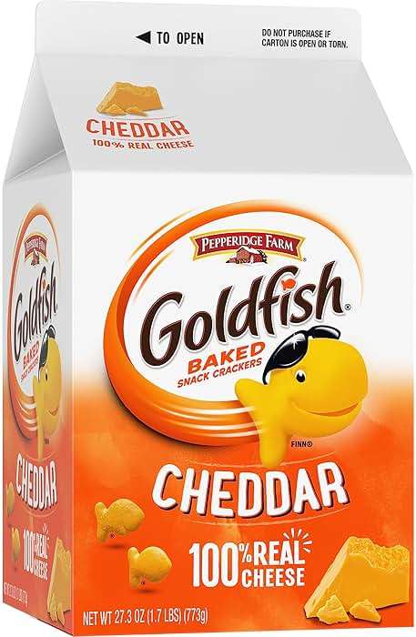 Goldfish Cheddar Cheese Crackers, 27.3 Oz Carton - Image 8