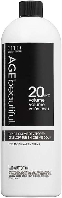AGE beautiful Gentle Creme Hair Developers | For Permanent Hair Color Dyes, Toners, Lighteners | Professional Salon Coloring | Long Lasting Haircolor for Gray Coverage - Image 1