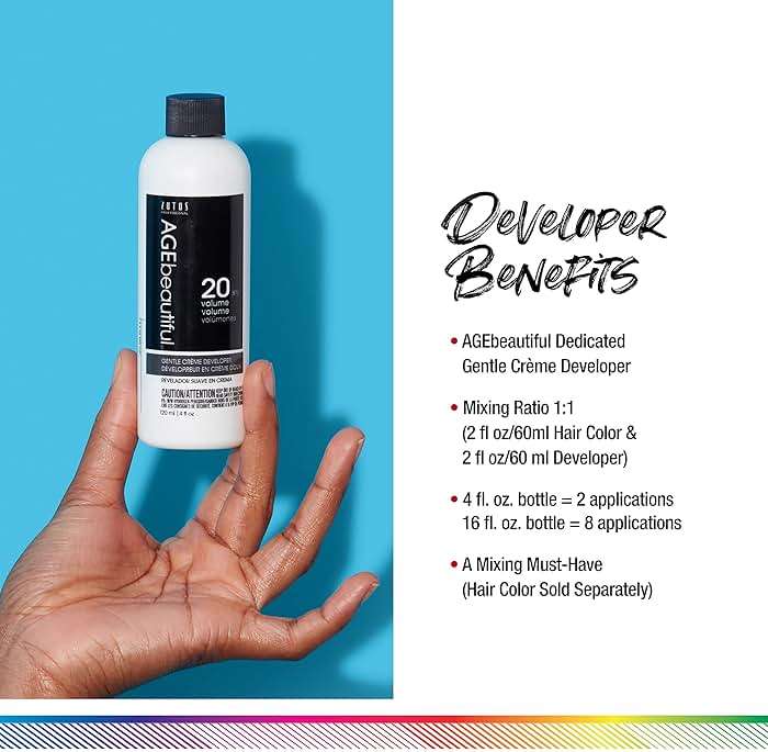 AGE beautiful Gentle Creme Hair Developers | For Permanent Hair Color Dyes, Toners, Lighteners | Professional Salon Coloring | Long Lasting Haircolor for Gray Coverage - Image 2