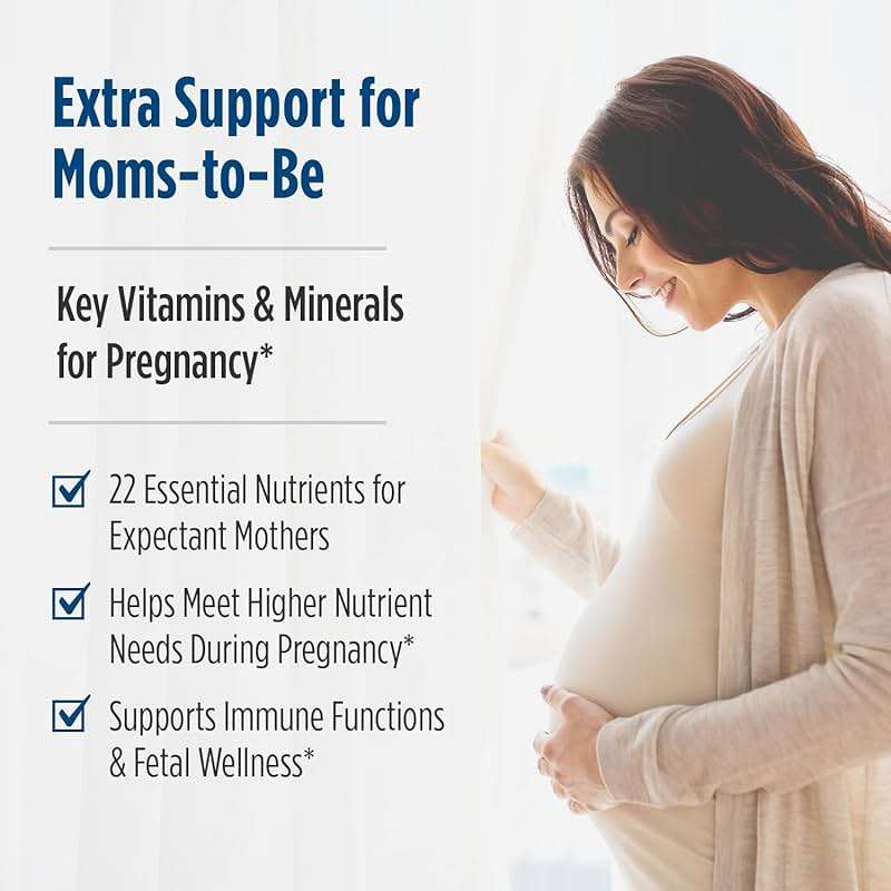 Nordic Naturals Prenatal Multivitamin for Women - Daily Vegetarian Prenatal Vitamins - 22 Essential Nutrients, Including B6, Folate, and Iron - 60 Tablets - 30 Servings - Image 7