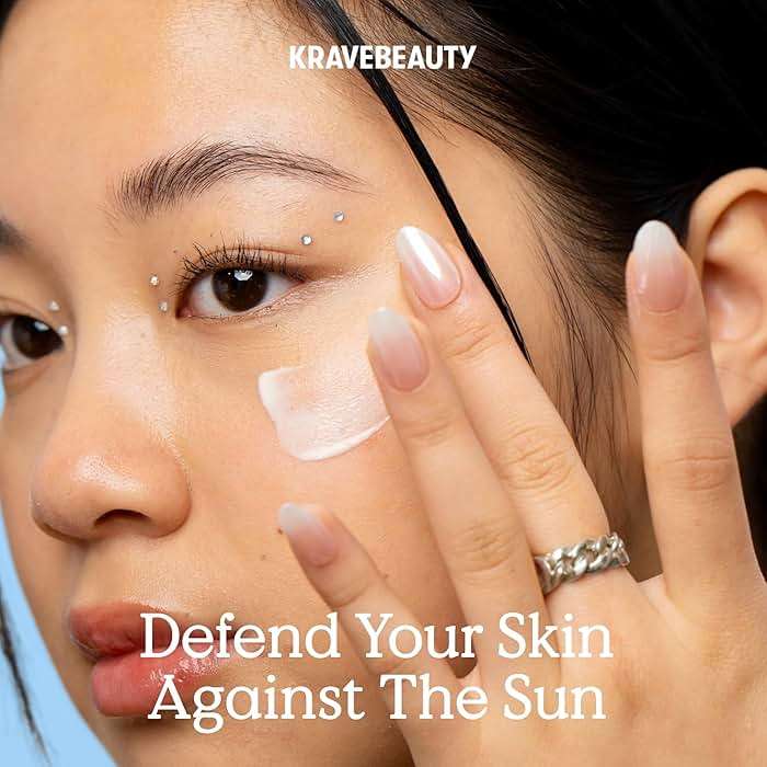KraveBeauty Beet The Sun Lightweight Sunscreen SPF 40 PA+++, Broad Spectrum Facial Sunscreen with Beet Root Extract & Hyaluronic Acid, Non-Greasy Daily SPF Lotion for Face, Fragrance Free, 50 mL - Image 5