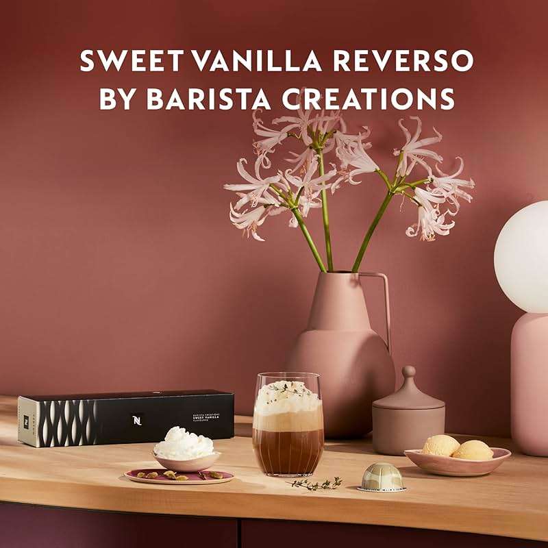 Nespresso Capsules Vertuo, Sweet Vanilla, Medium Roast Coffee, 30 Count Coffee Pods, Brews 7.8oz. - Image 4