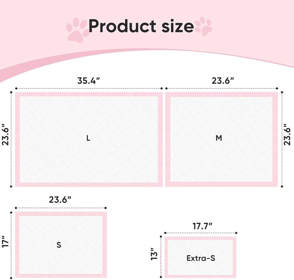 Super-Absorbent Leak-Proof Dog and Puppy Pet Training Pad, Housebreaking Puppy Pads Disposable (24“ X 35.5”-Large 25PCS) - Image 2
