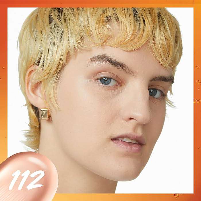 Maybelline Super Stay Up to 24HR Skin Tint, Radiant Light-to-Medium Coverage Foundation, Makeup Infused With Vitamin C, 112, 1 Count - Image 3