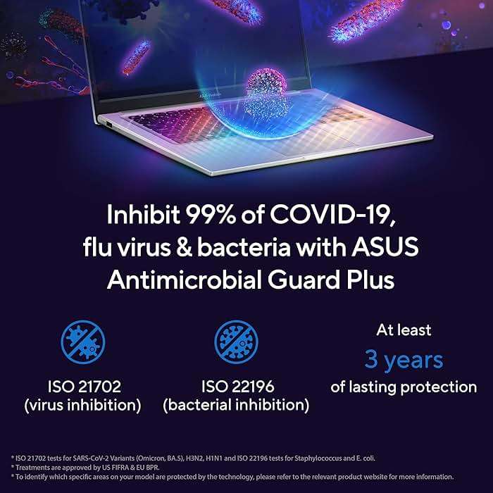 ASUS 2023 Vivobook 14 Laptop, 14” FHD (1920 x 1080) Display, Intel Core i5-1235U CPU, Intel Iris Xᵉ Graphics, 8GB RAM, 256GB SSD, Windows 11 Home, Quiet Blue, F1404ZA-AS51 - Image 7