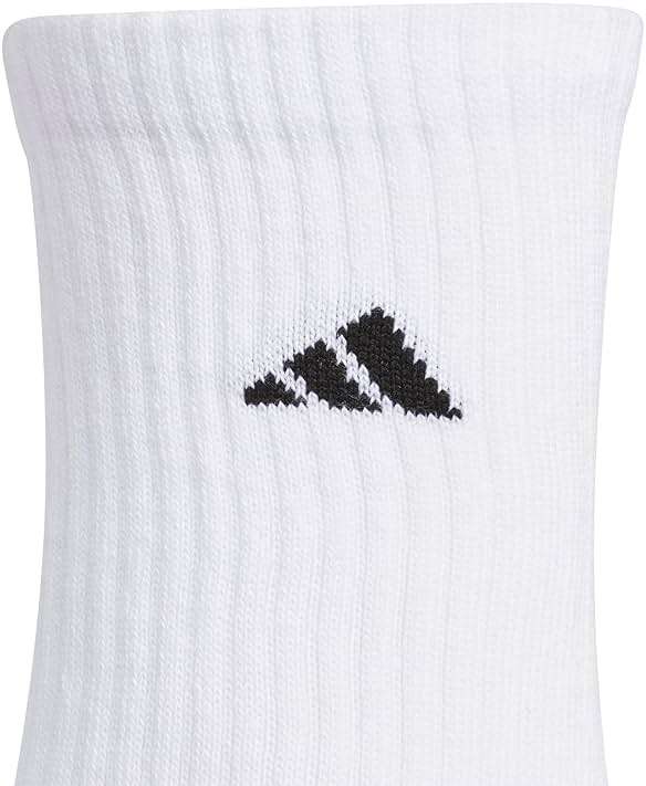 adidas Kids Athletic Cushioned 6-Pack Crew (Little Kid/Big Kid/Adult) - Image 3