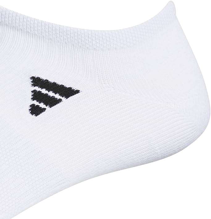 adidas Men's Superlite No Show Socks (6 Pairs) Lightweight & Breathable - Image 3