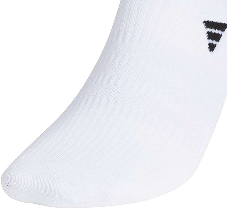 adidas Men's Superlite No Show Socks (6 Pairs) Lightweight & Breathable - Image 4